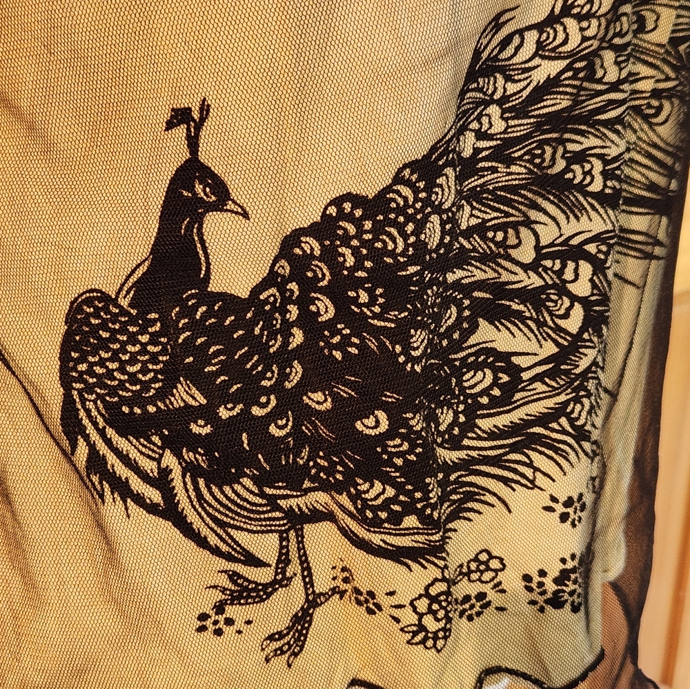 Carina Beaded Top with Peacock - Picture 4 of 11